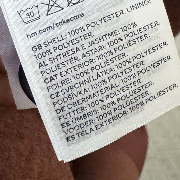 Rust Double-Breasted Coat - Picture 13 of 13